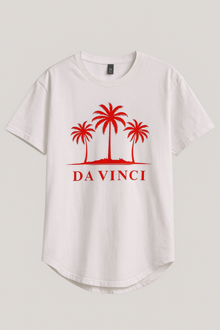 Black Apparel Palm Tree White T-Shirt