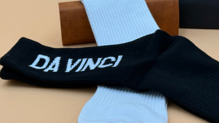 Da Vinci Premium Ribbed Crew Socks