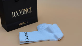 Da Vinci Premium Ribbed Crew Socks