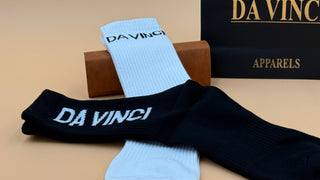 Da Vinci Premium Ribbed Crew Socks